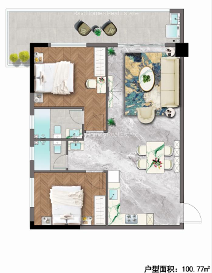 2 Bed Apartment with En Suite in Kileleshwa - 10