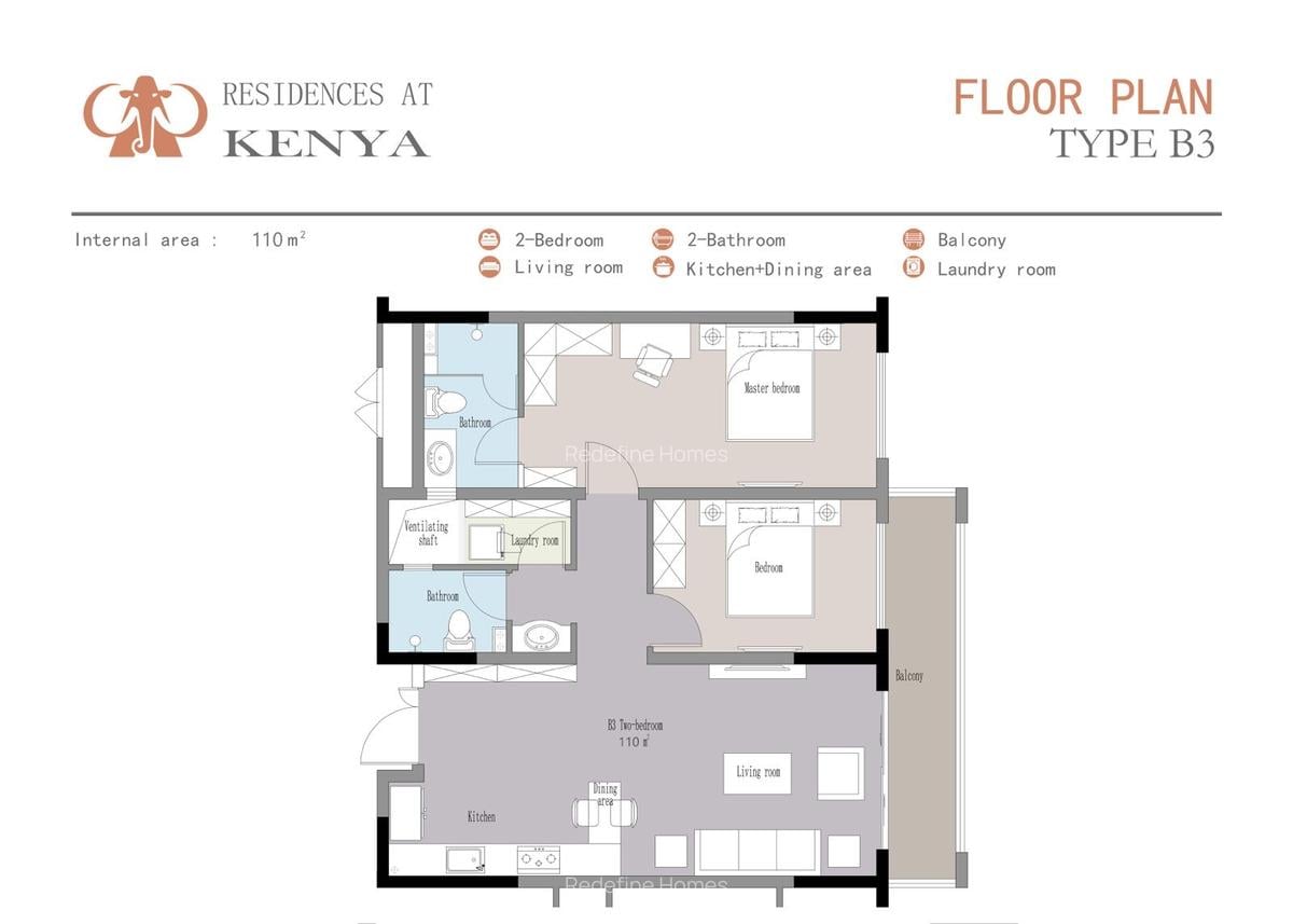 2 Bed Apartment with En Suite in Kileleshwa - 19