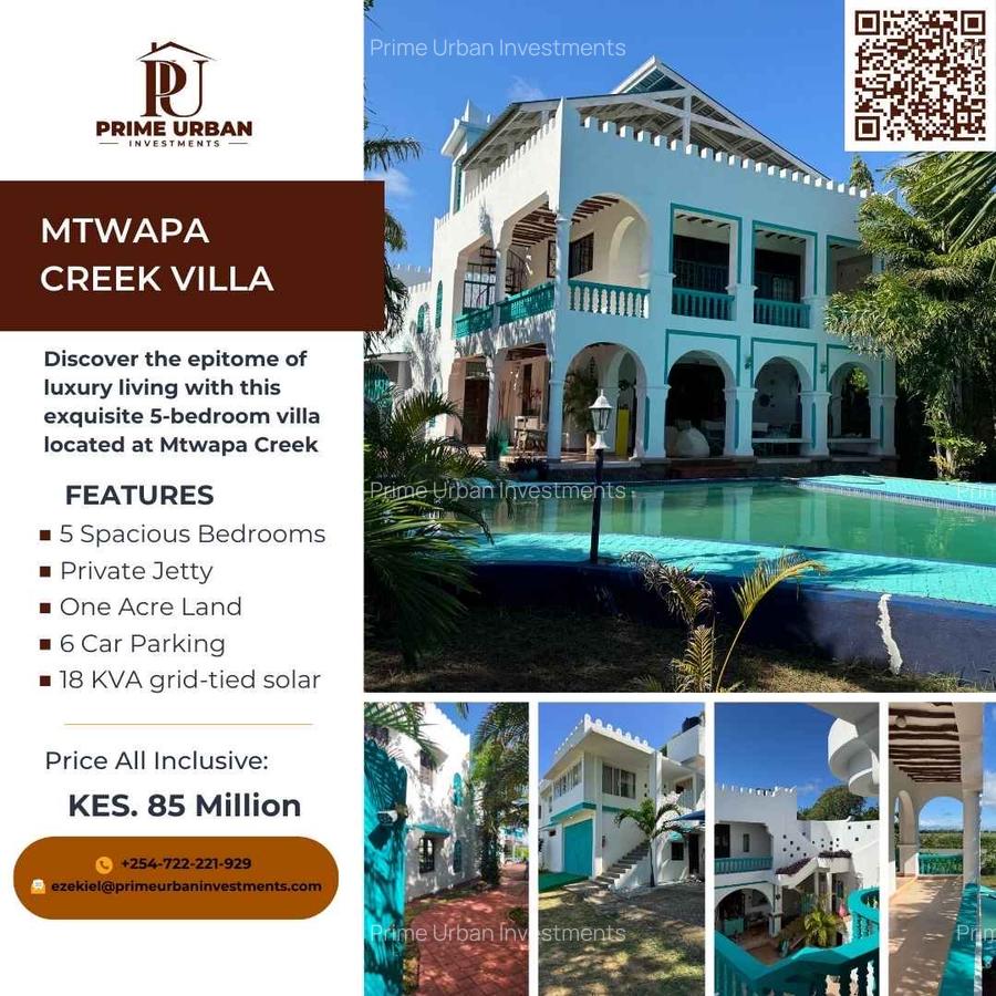4 Bed House with En Suite at Mtwapa Creek Aloo Drive - 19