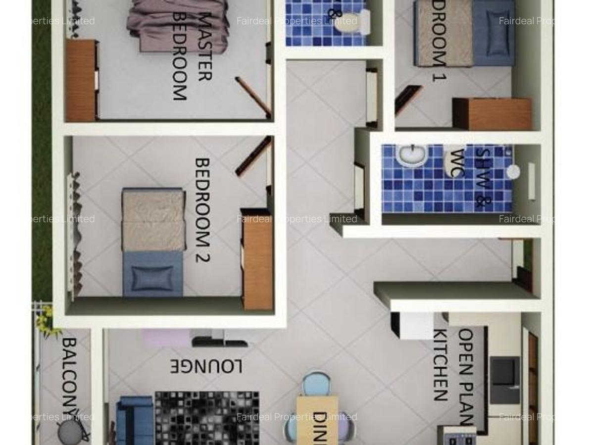 3 Bed Apartment with En Suite in Athi River - 11