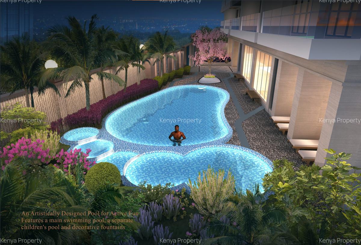 1 Bed Apartment with Swimming Pool at Wangari Maathai Rd - 4