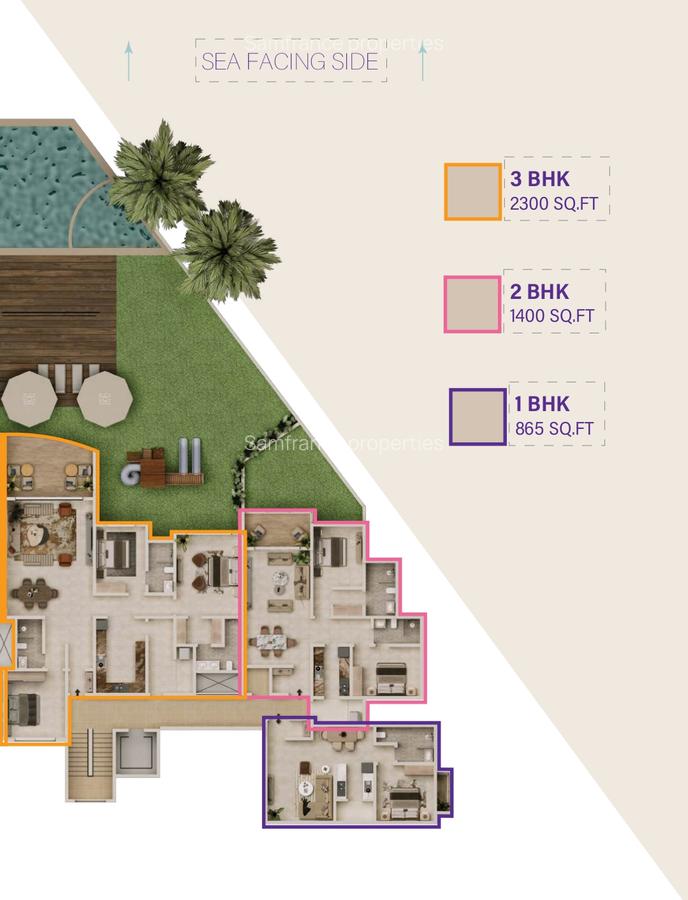 Serviced 3 Bed Apartment with En Suite at Mwamba Drive - 6