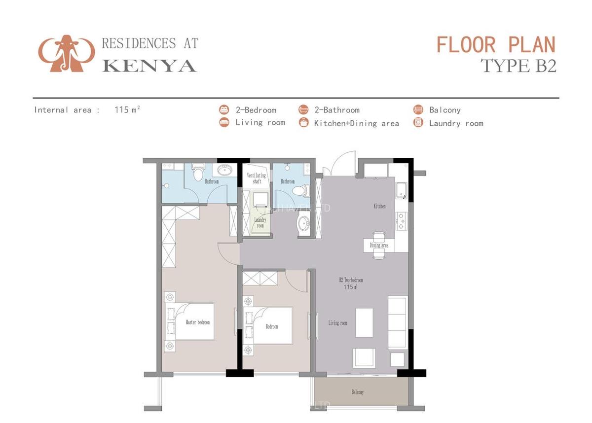 2 Bed Apartment with En Suite in Kileleshwa - 14