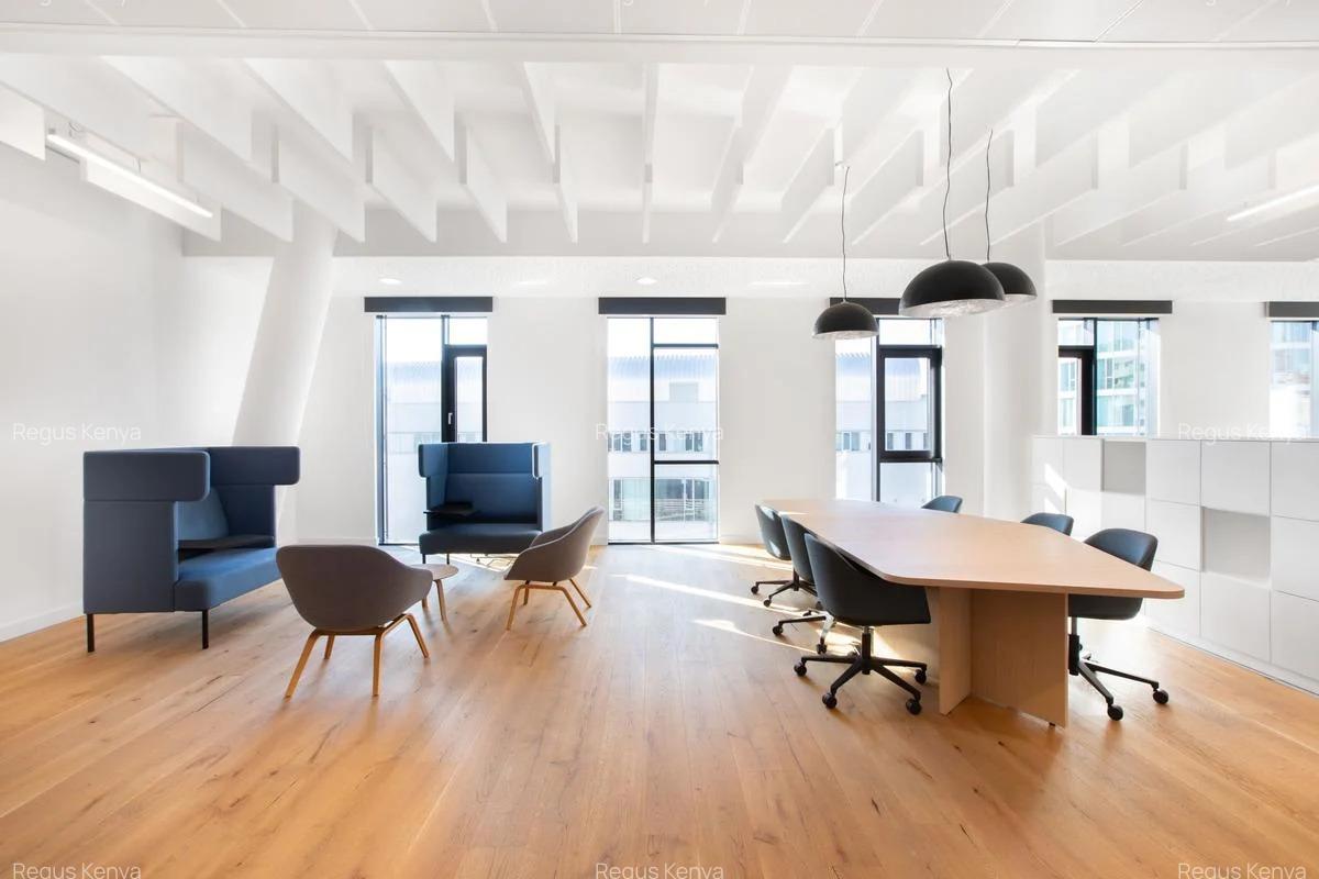 Furnished 1,611 m² Office with Service Charge Included - 3