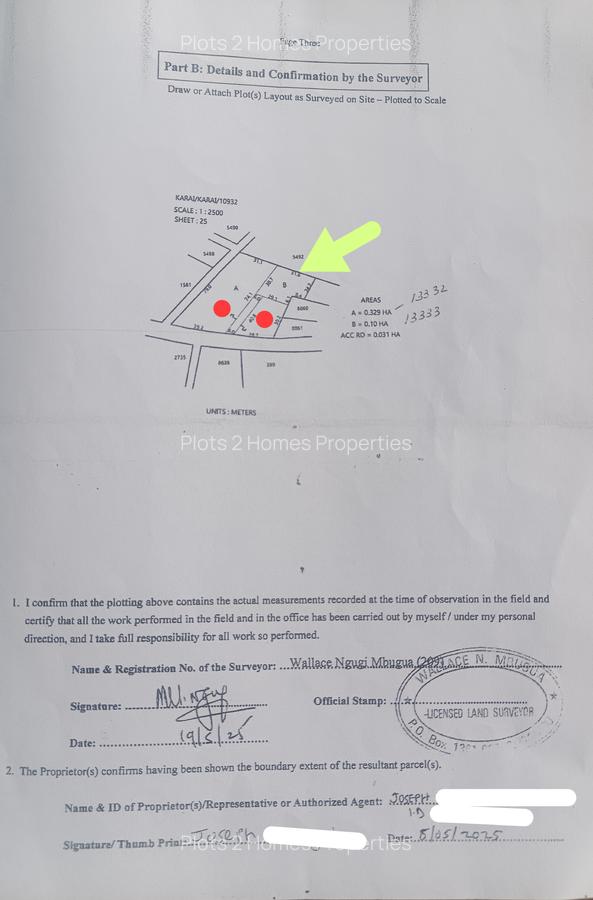 1,000 m² Residential Land at Riu-Nderi - 7