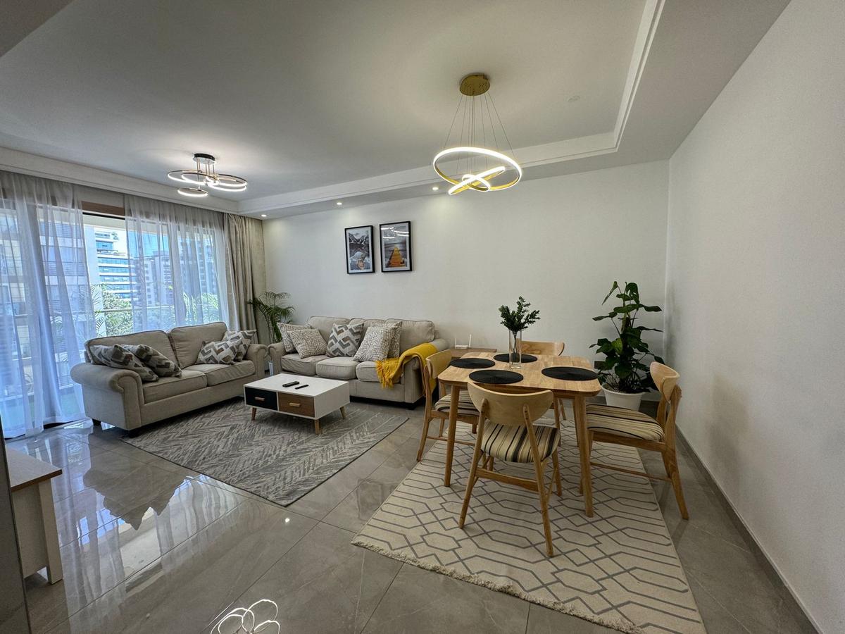 serviced 1 bed apartment with swimming pool at riverside square area