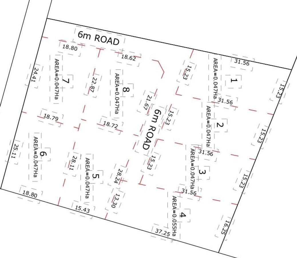 0.125 ac Residential Land at Diani Beach Road - 1
