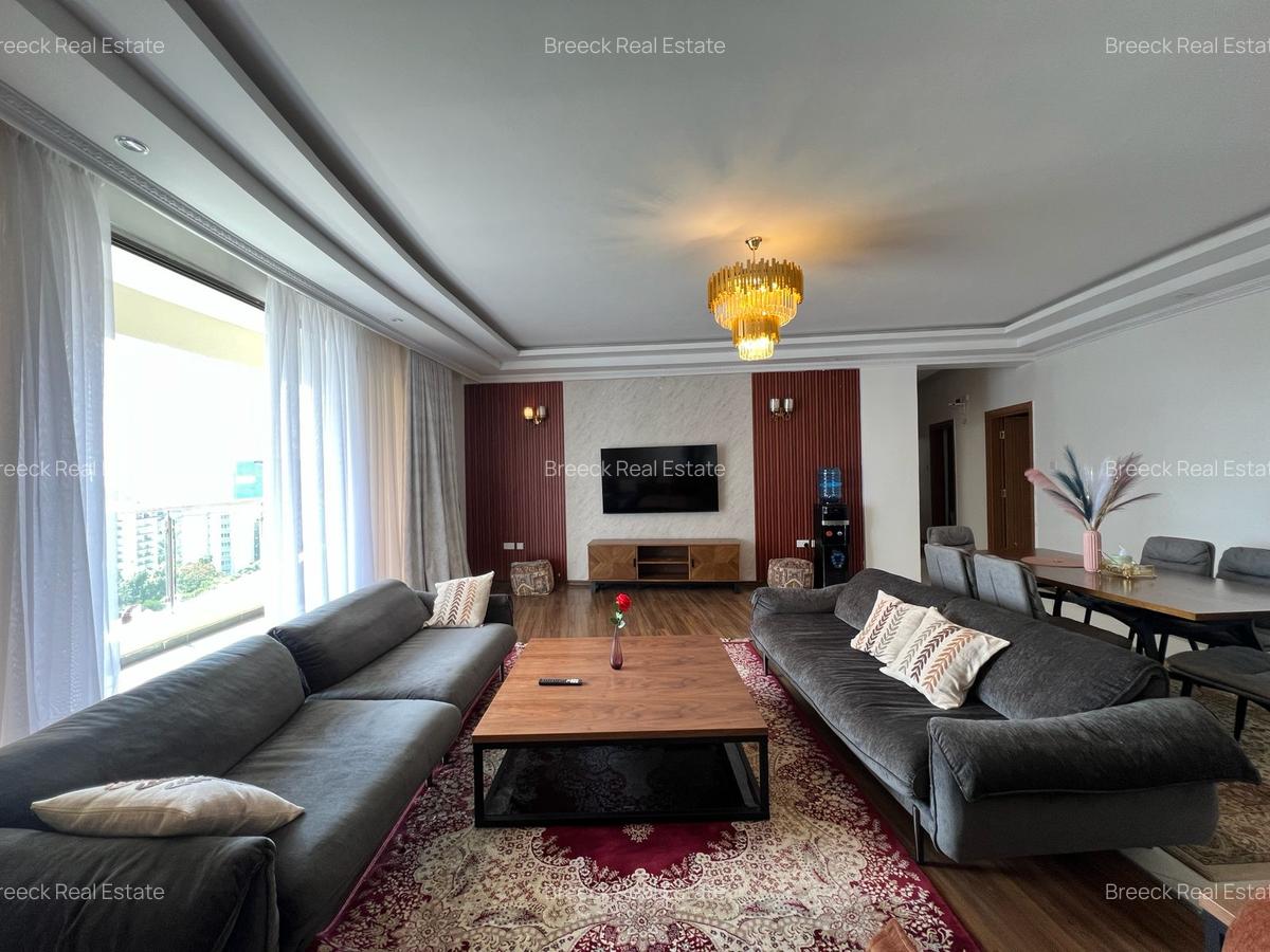 Furnished 3 Bed Apartment with En Suite at Othaya Road - 1