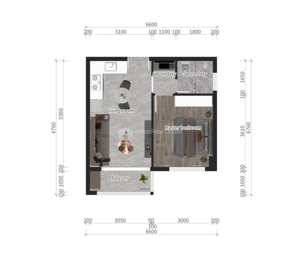 1 Bed Apartment with Swimming Pool at Tabere Crescent - 17