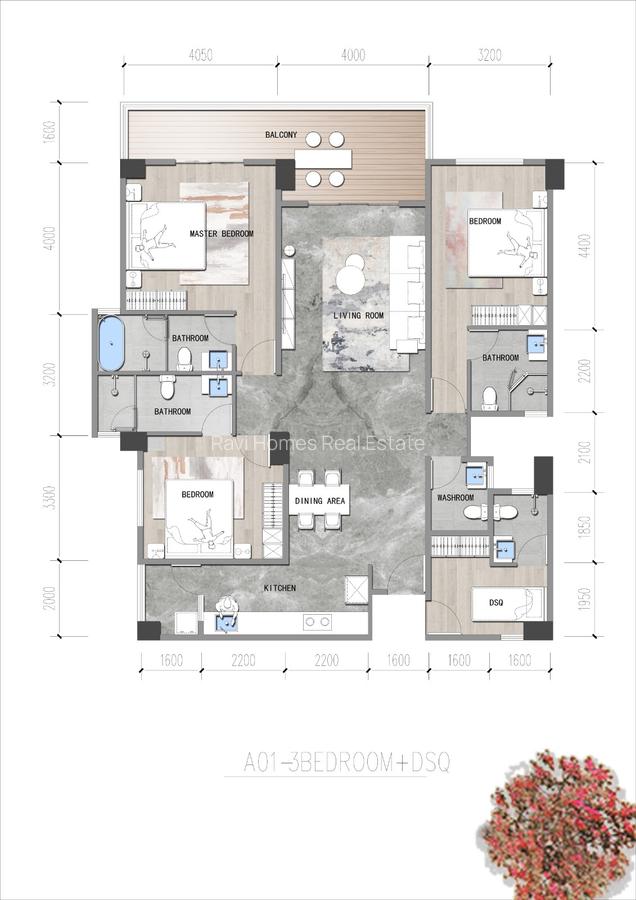 3 Bed Apartment with En Suite in Westlands Area - 20