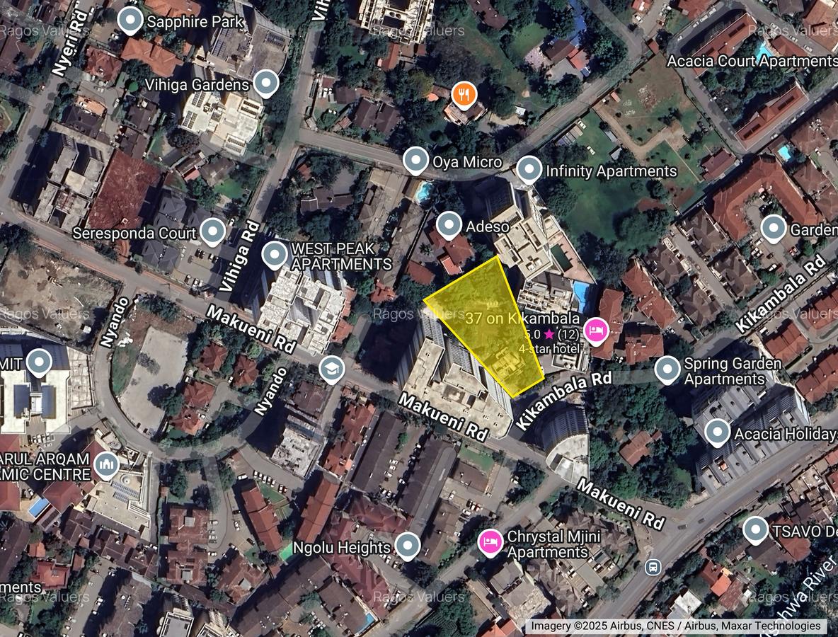 0.55 ac Land at Kikambala Rd Kileleshwa - 2