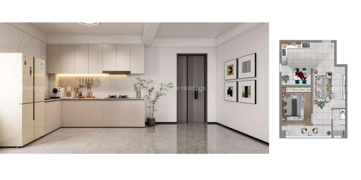 1 Bed Apartment with Swimming Pool in Kileleshwa - 4