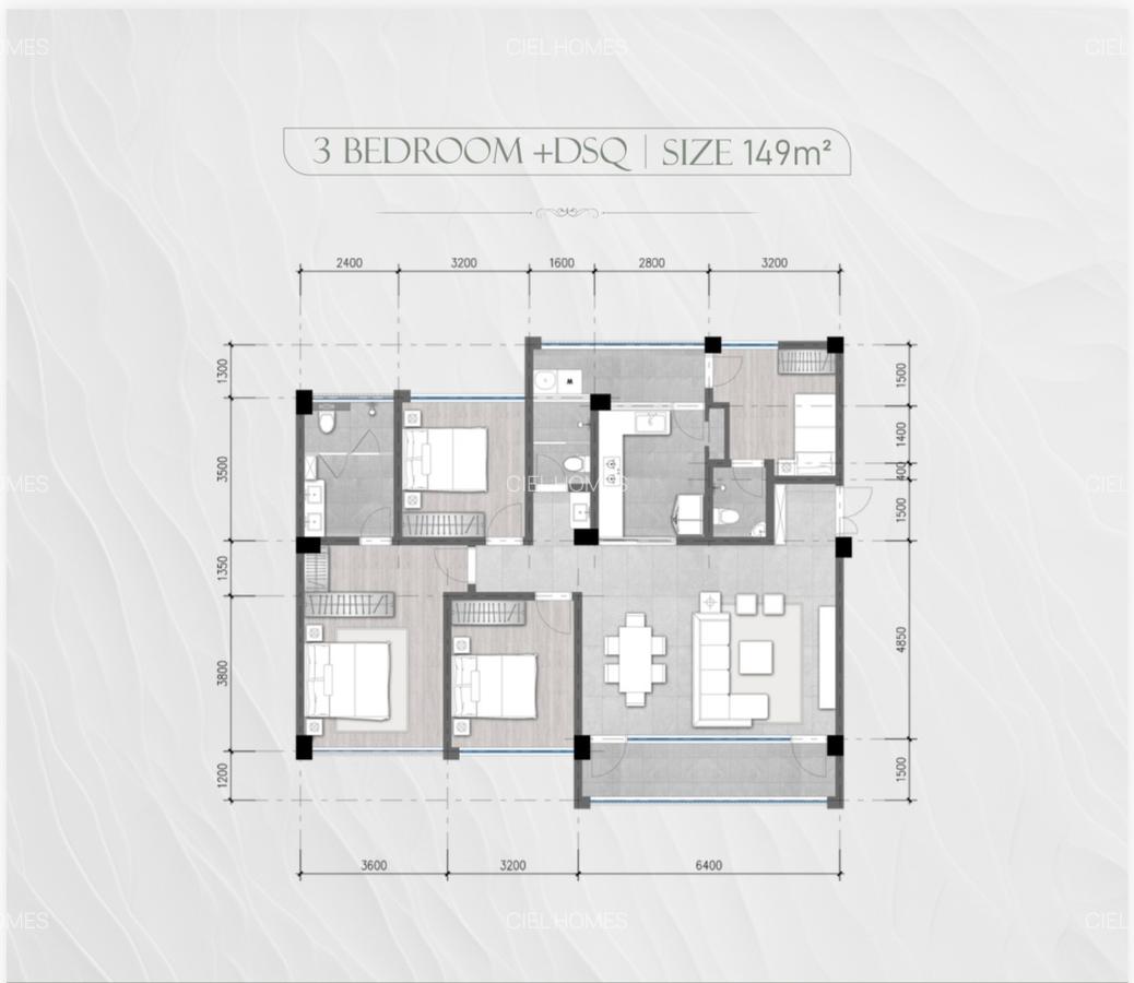 2 Bed Apartment with Swimming Pool at Northern Bypass - 3