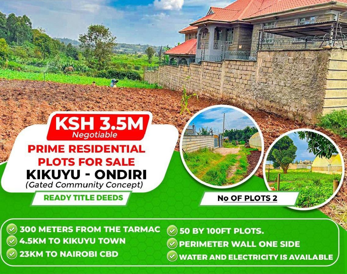 500 m² Residential Land at Ondiri - 1