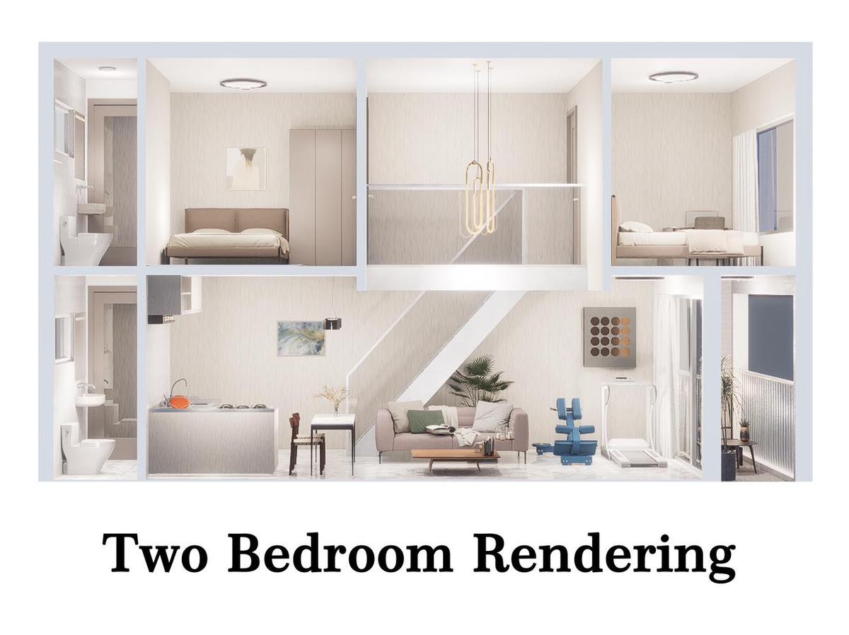 Studio Apartment with Gym at Near Mountain Mall - 5