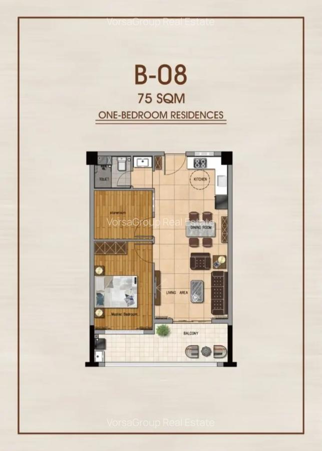 1 Bed Apartment with En Suite at Rhapta Road - 8