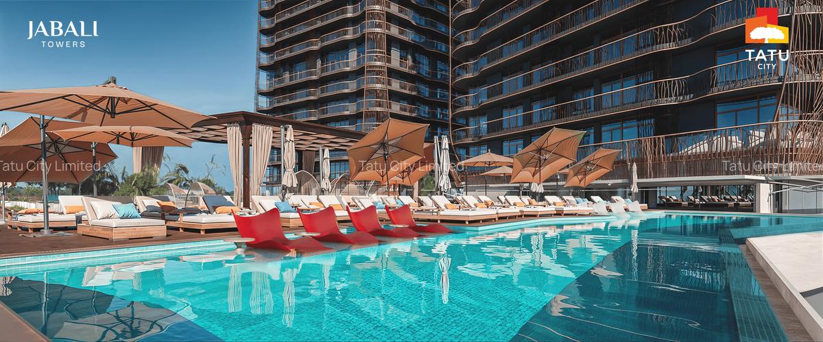 Studio Apartment with Swimming Pool at Tatu Central - 6