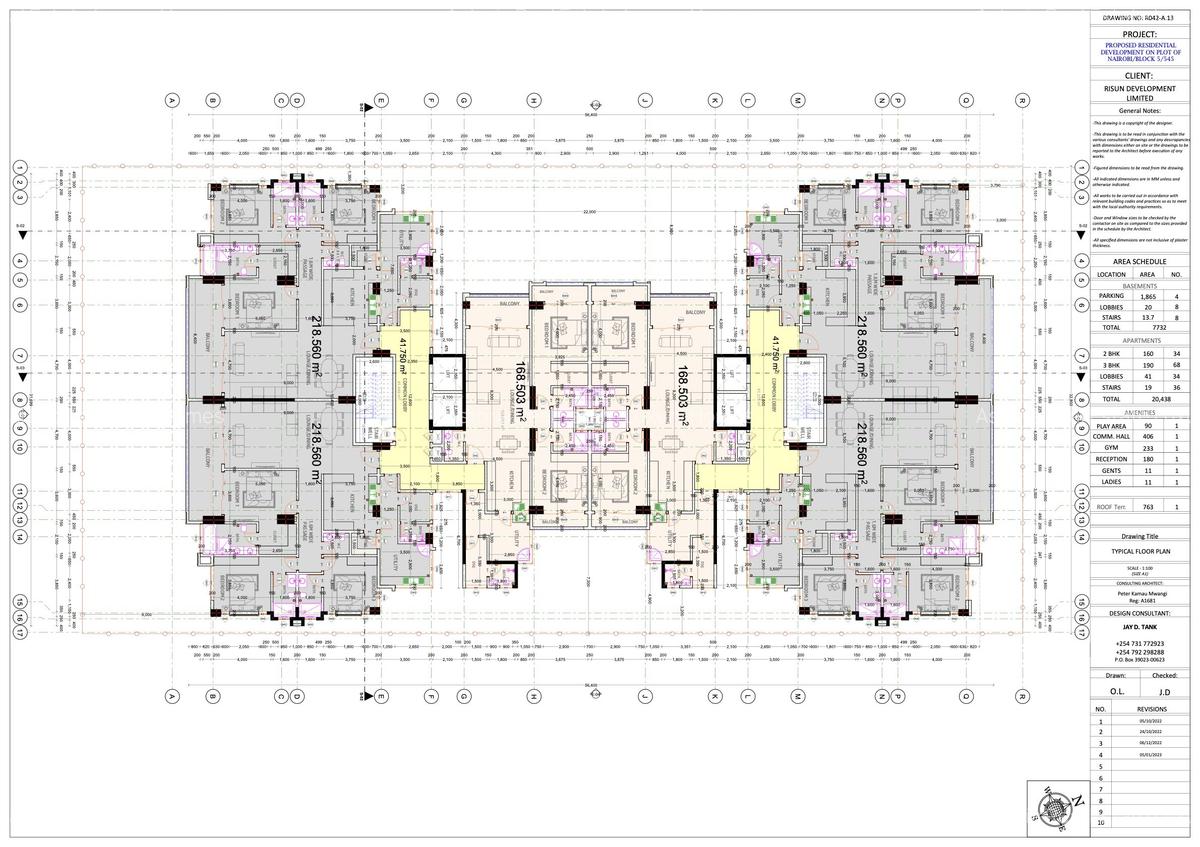 3 Bed Apartment with En Suite at 2026-401 3 Bed - 19