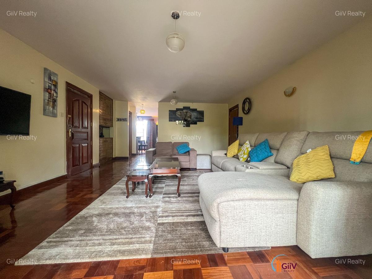 Furnished 3 Bed Apartment with Backup Generator in Westlands Area - 9