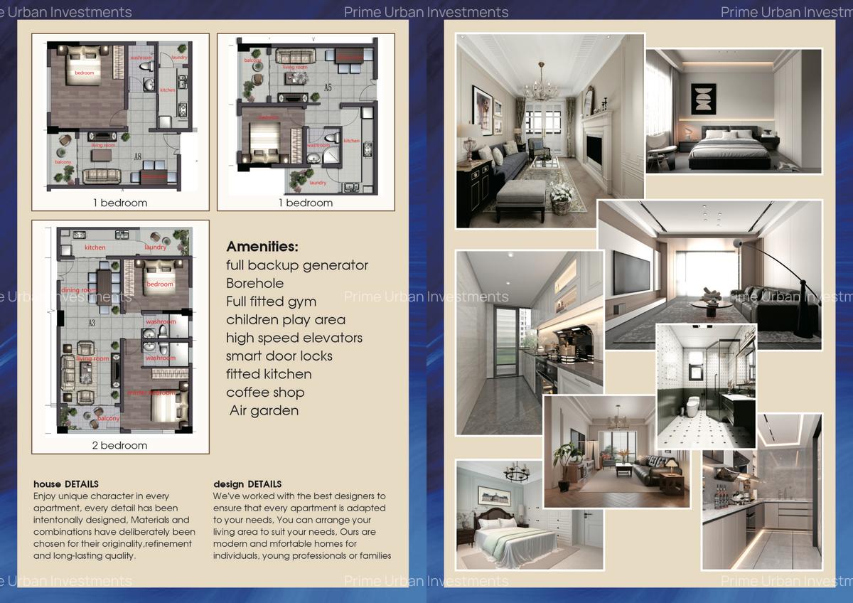 Serviced 1 Bed Apartment with En Suite in Kilimani - 2