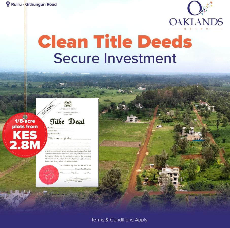 500 m² Residential Land at Oaklands - 11