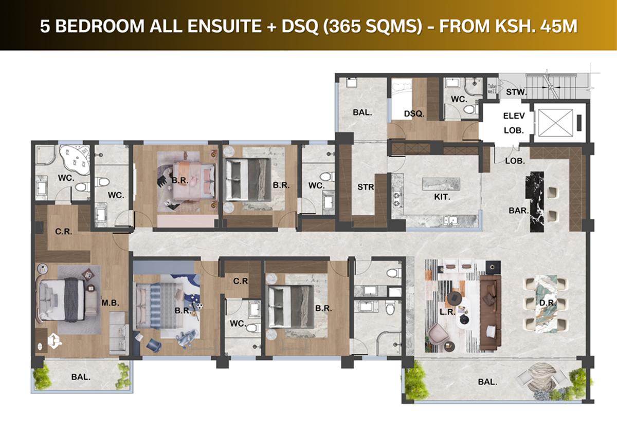 Gaia Brookside by Wonder Properties in Brookside, Nairobi - 10