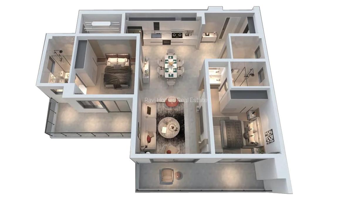 2 Bed Apartment with En Suite in Westlands Area - 19