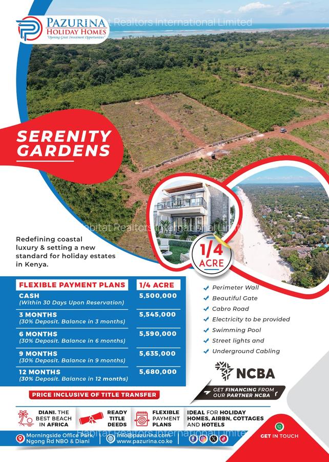 0.09 ha Residential Land at Kinondo - 2