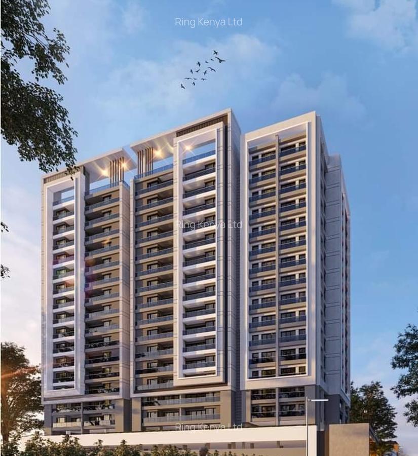 1 Bed Apartment with En Suite at Kilimani - 5