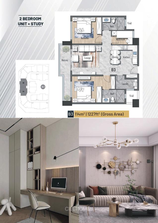 1 Bed Apartment with Swimming Pool at Spot Road - 7