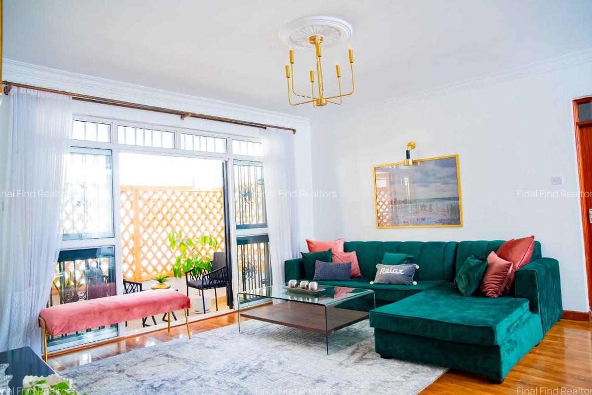 Furnished 3 Bed Apartment with Gym in Westlands Area - 1