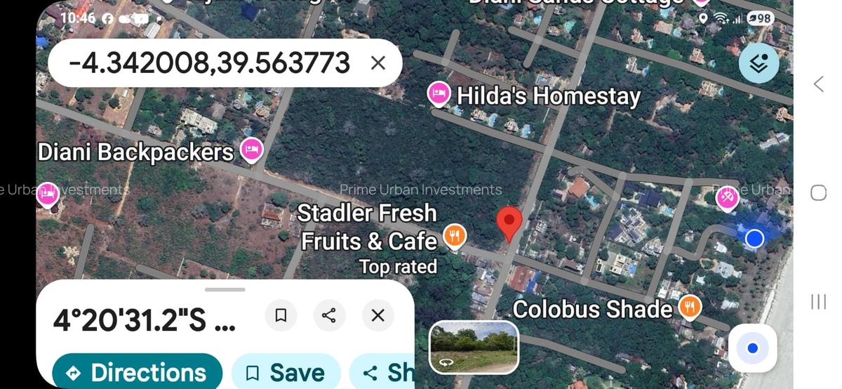 2,023 m² Land at Diani Beach - 6