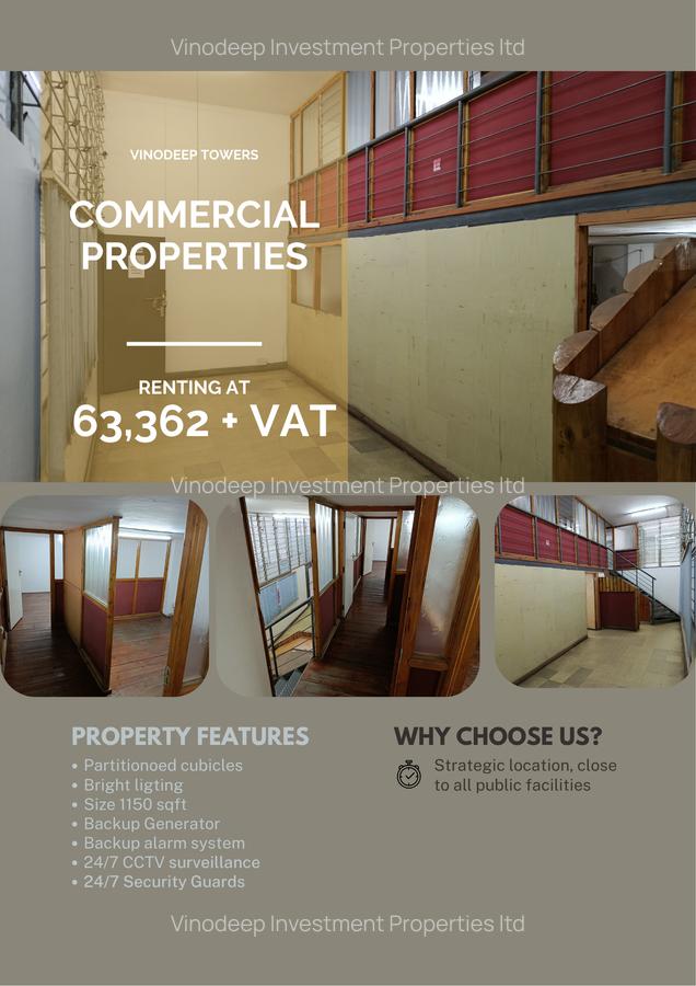 1,150 ft² Commercial Property with Service Charge Included at Baricho Road - 1