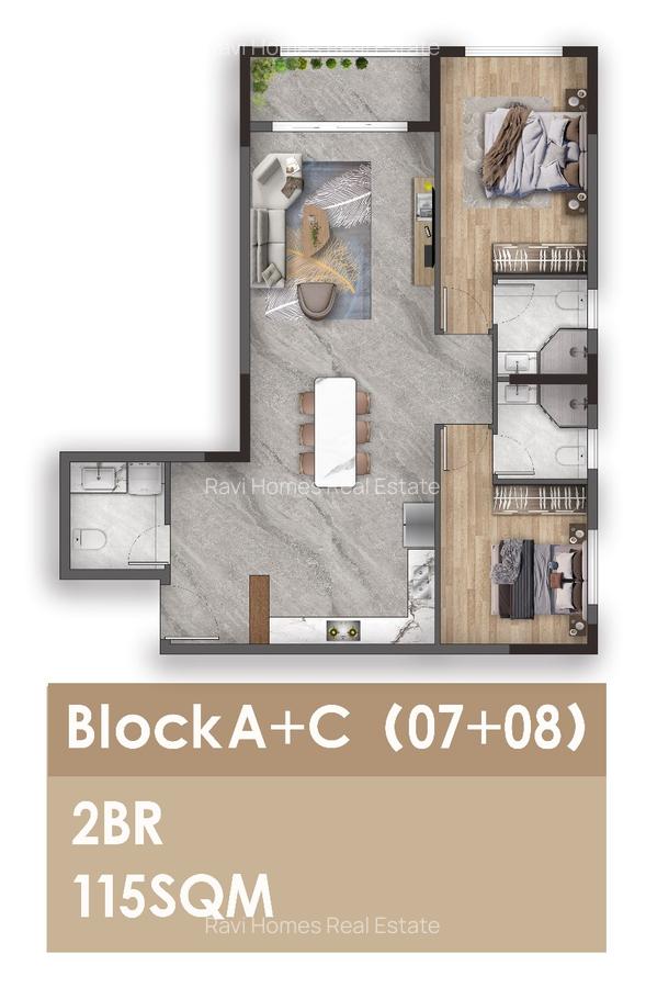 1 Bed Apartment with En Suite at Kilimani Along Argwings Kodhek Road - 6