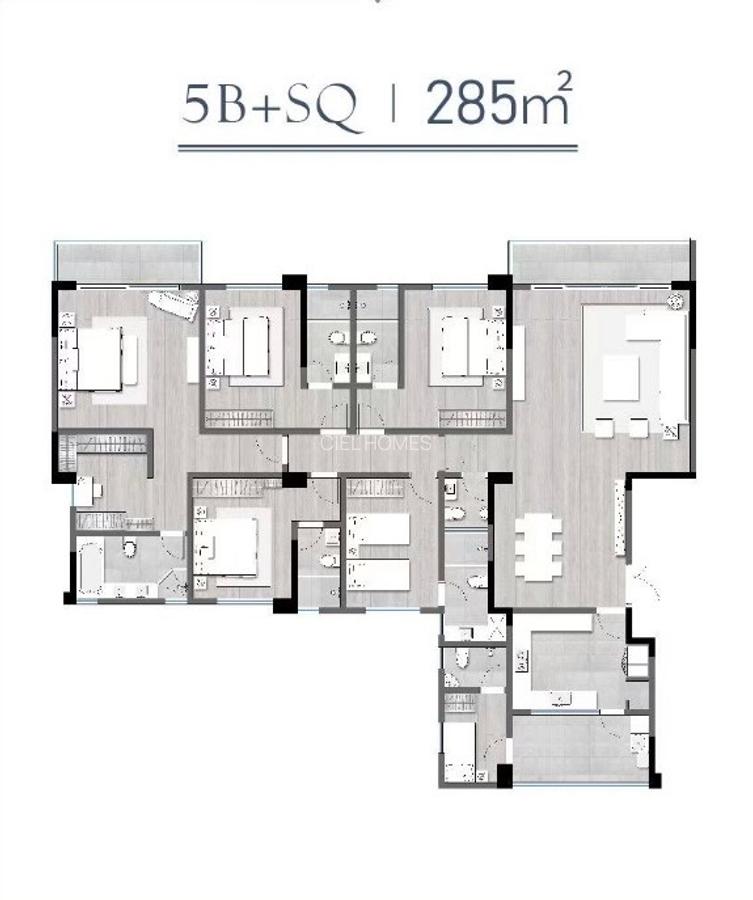 3 Bed Apartment with En Suite at George Padmore - 7