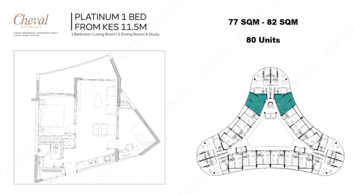 2 Bed Apartment with En Suite in Westlands Area - 5