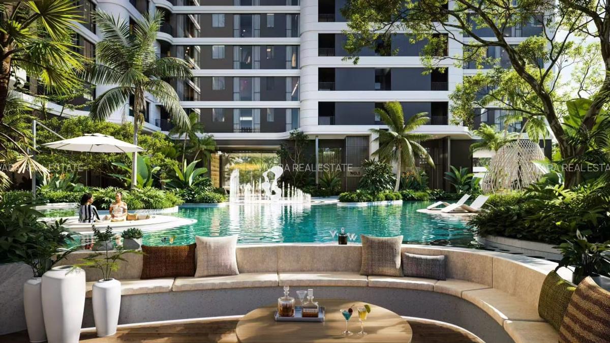 3 Bed Apartment with Swimming Pool at Jalaram Road - 1