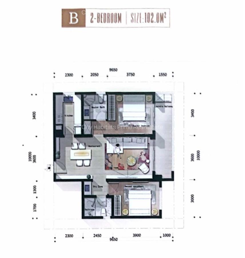 Studio Apartment with Swimming Pool in Westlands Area - 4