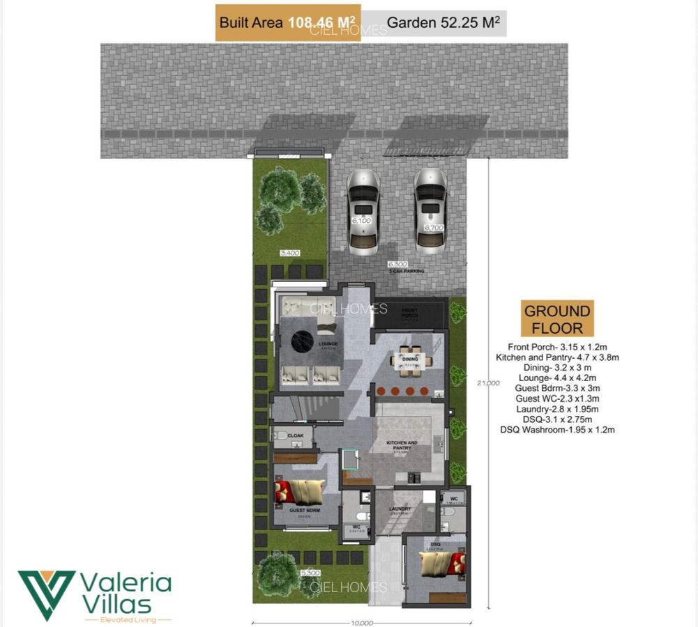 4 Bed Villa with En Suite at Eastern Bypass - 1