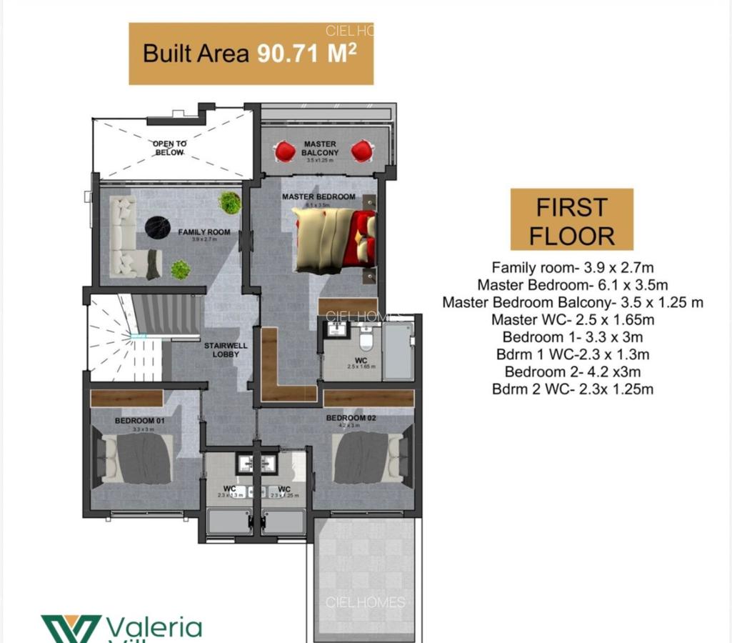 4 Bed Villa with En Suite at Eastern Bypass - 2