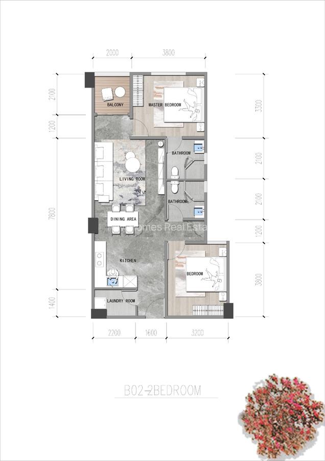 2 Bed Apartment with En Suite in Westlands Area - 14