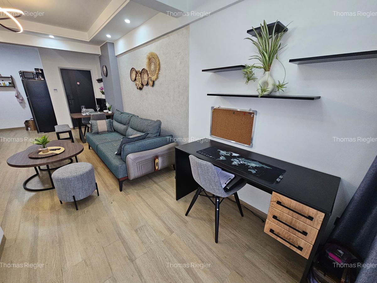 Serviced 1 Bed Apartment with Swimming Pool at Sports Road - 12