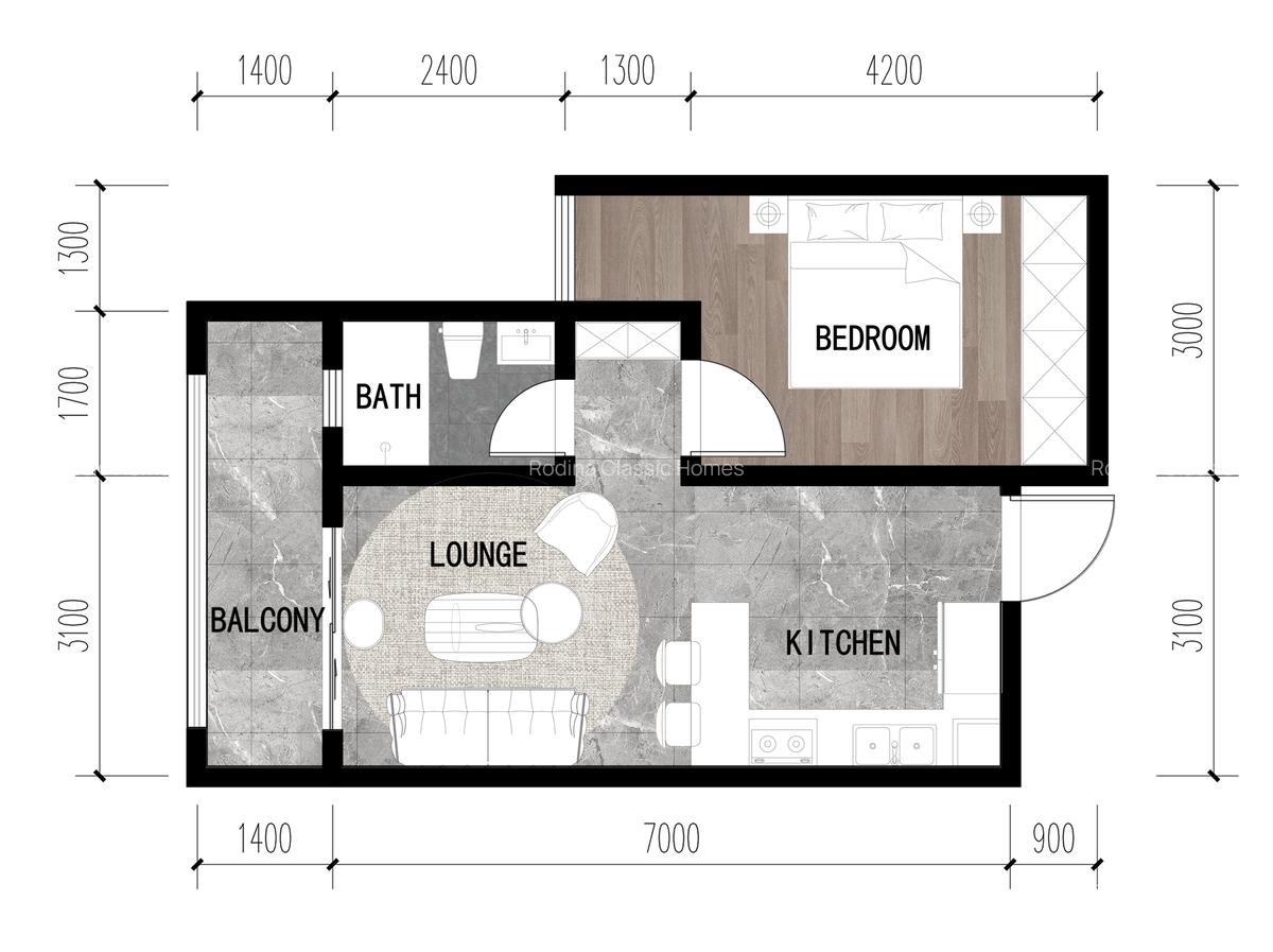 3 Bed Apartment in Westlands Area - 4