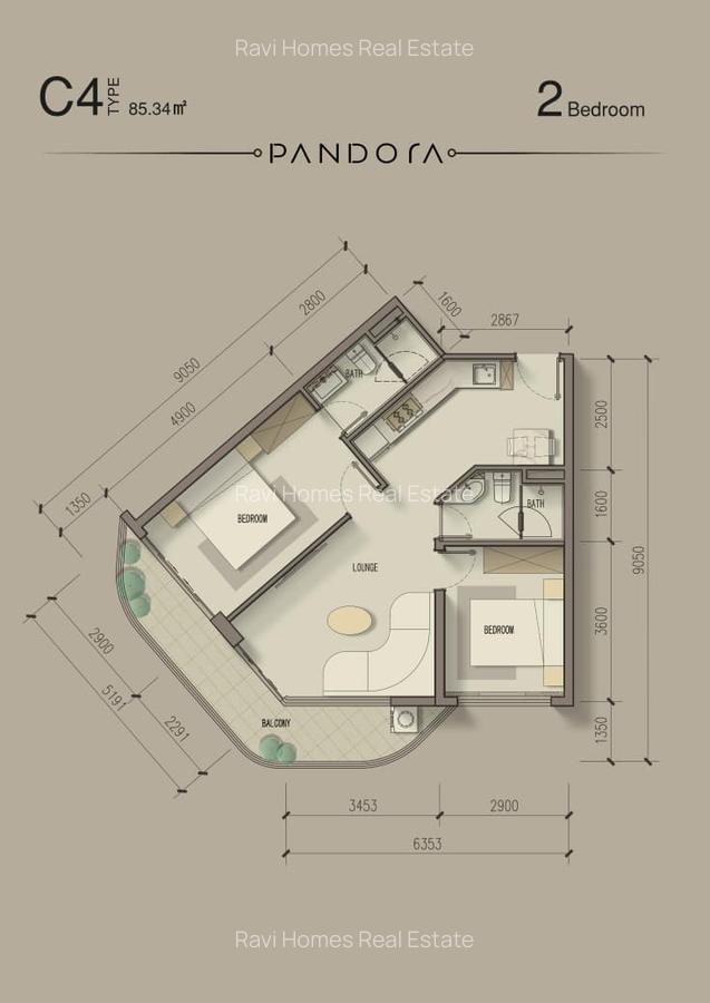 4 Bed Apartment with En Suite in Westlands Area - 5