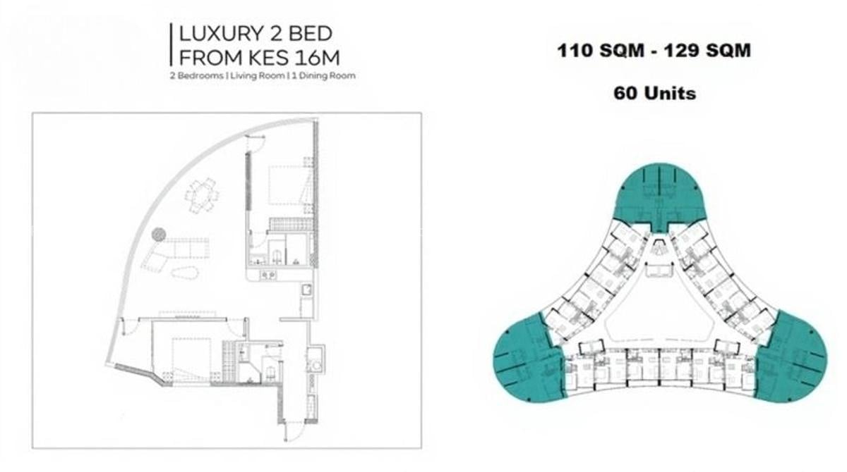 2 Bed Apartment with En Suite in Westlands Area - 5