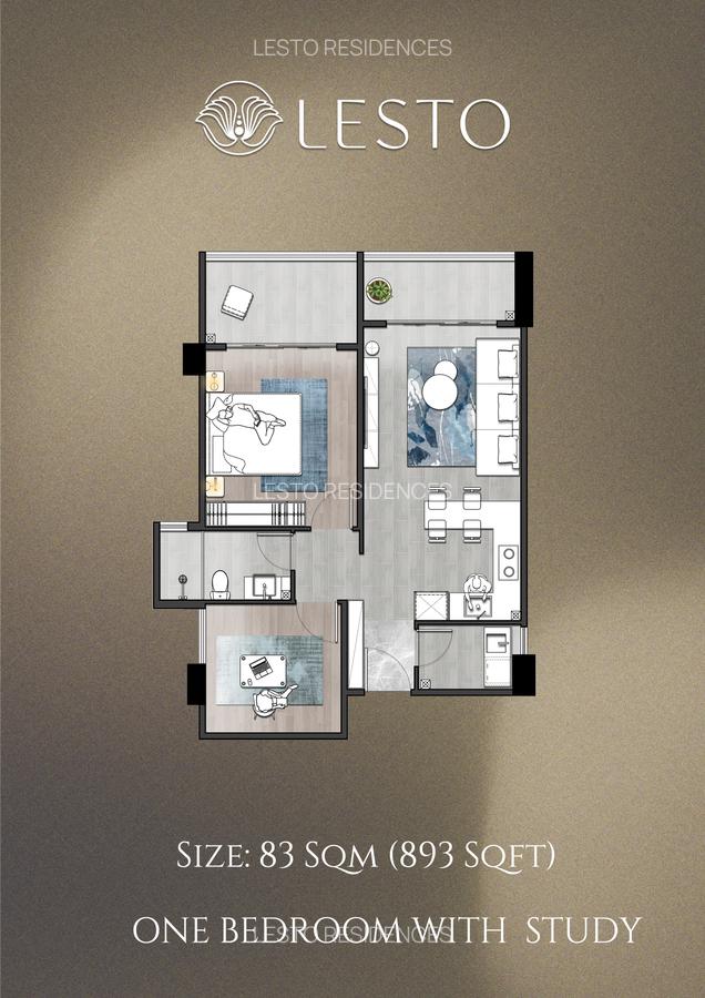 1 Bed Apartment with En Suite at Ojijo Close - 3