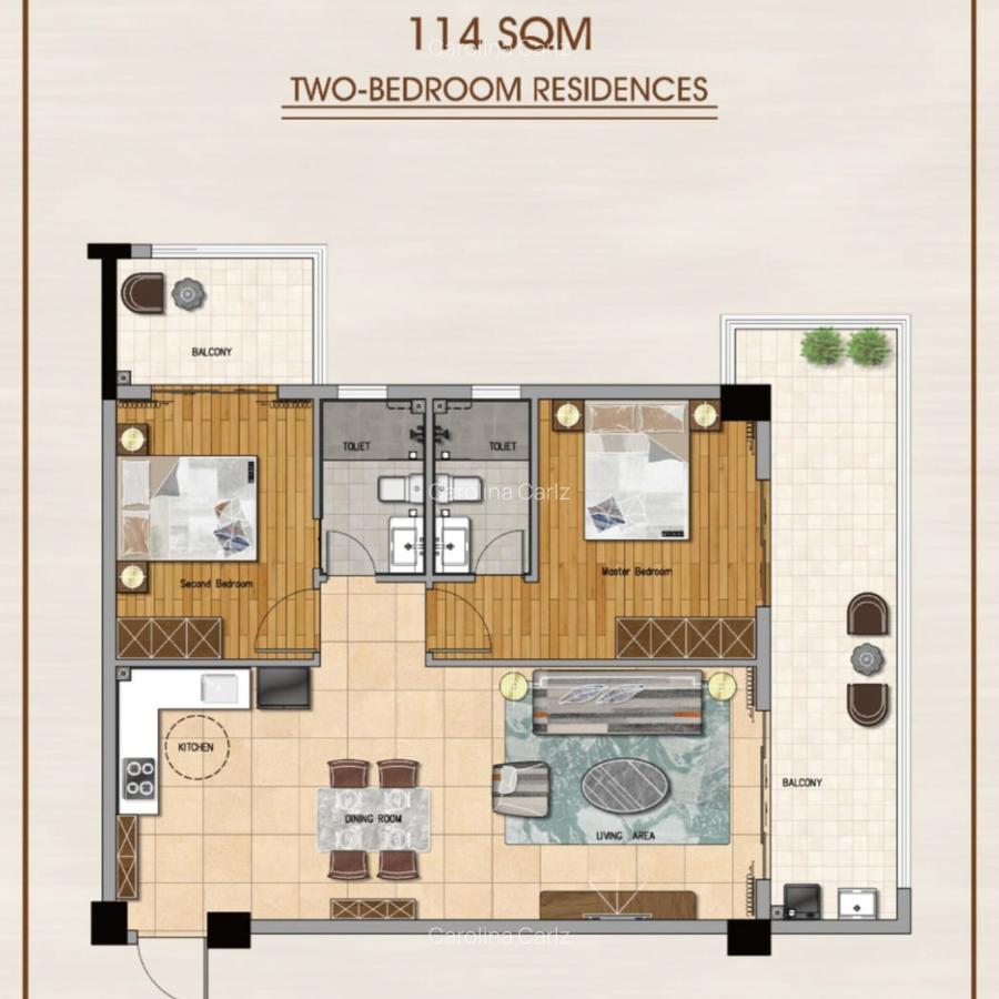 2 Bed Apartment with En Suite at Rhapta Road - 20