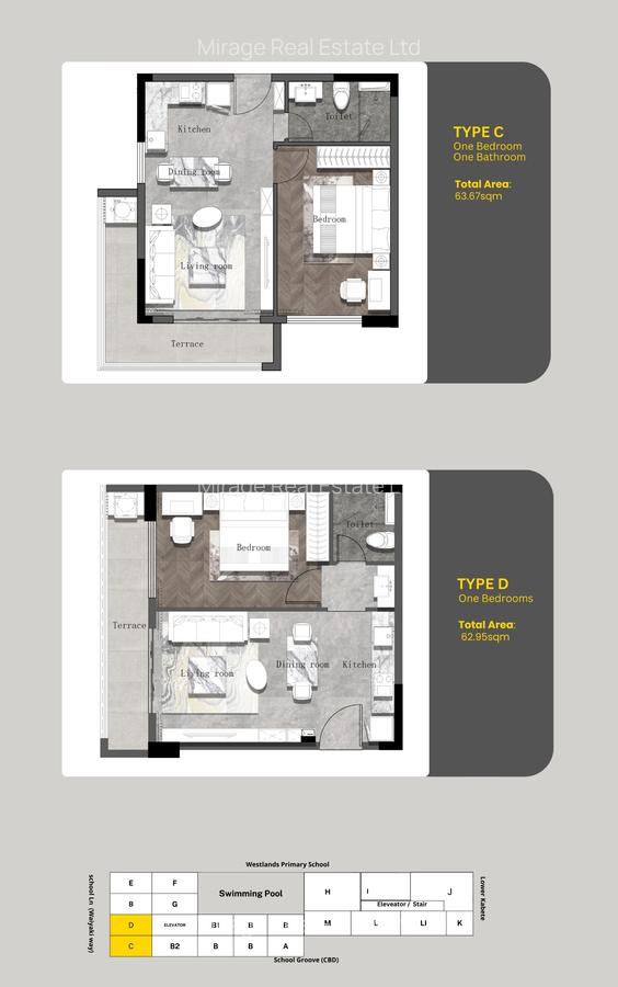 2 Bed Apartment with Swimming Pool in Westlands Area - 20