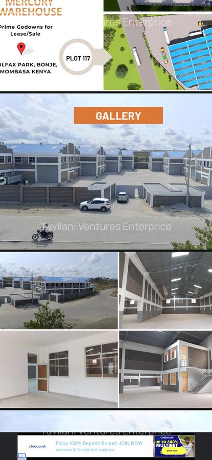 Warehouse with Service Charge Included at Bonje - 5