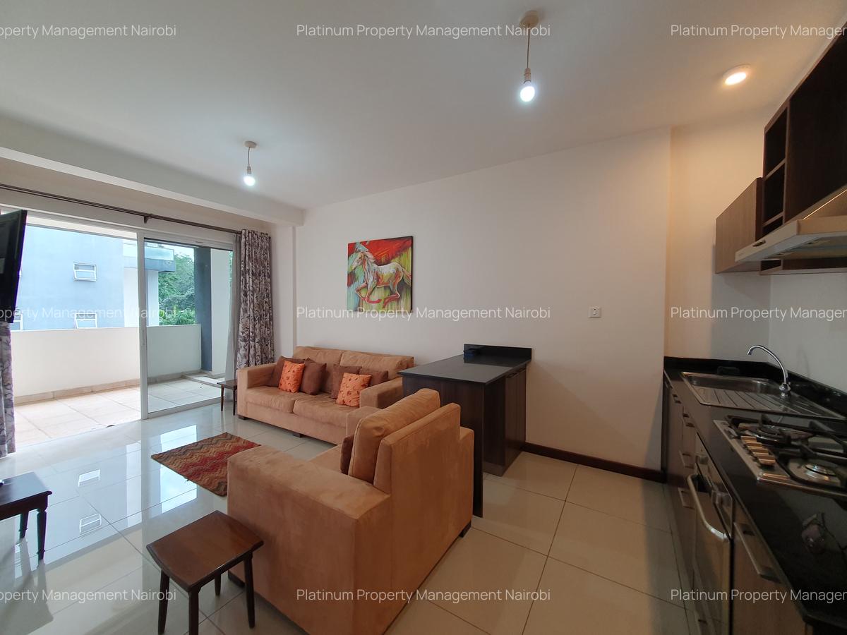 Furnished 1 Bed Apartment with Swimming Pool at General Mathenge Rd - 2